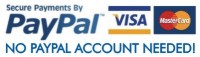 Visa MasterCard no paypal account needed